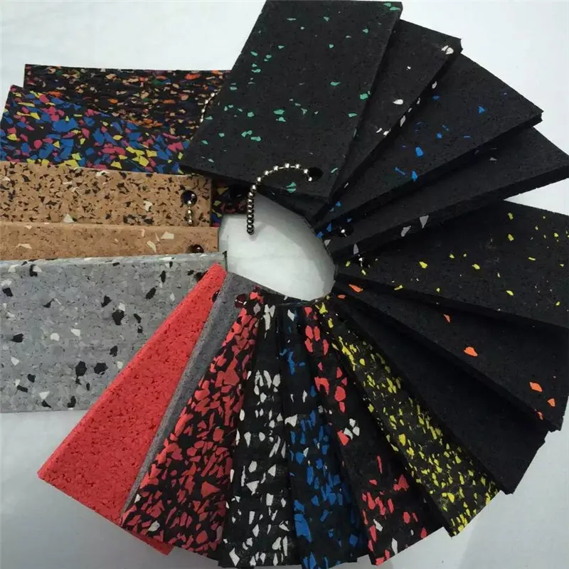 
Factory supply cheap price 3mm to 12mm thickness epdm gym rubber floor in rolls 