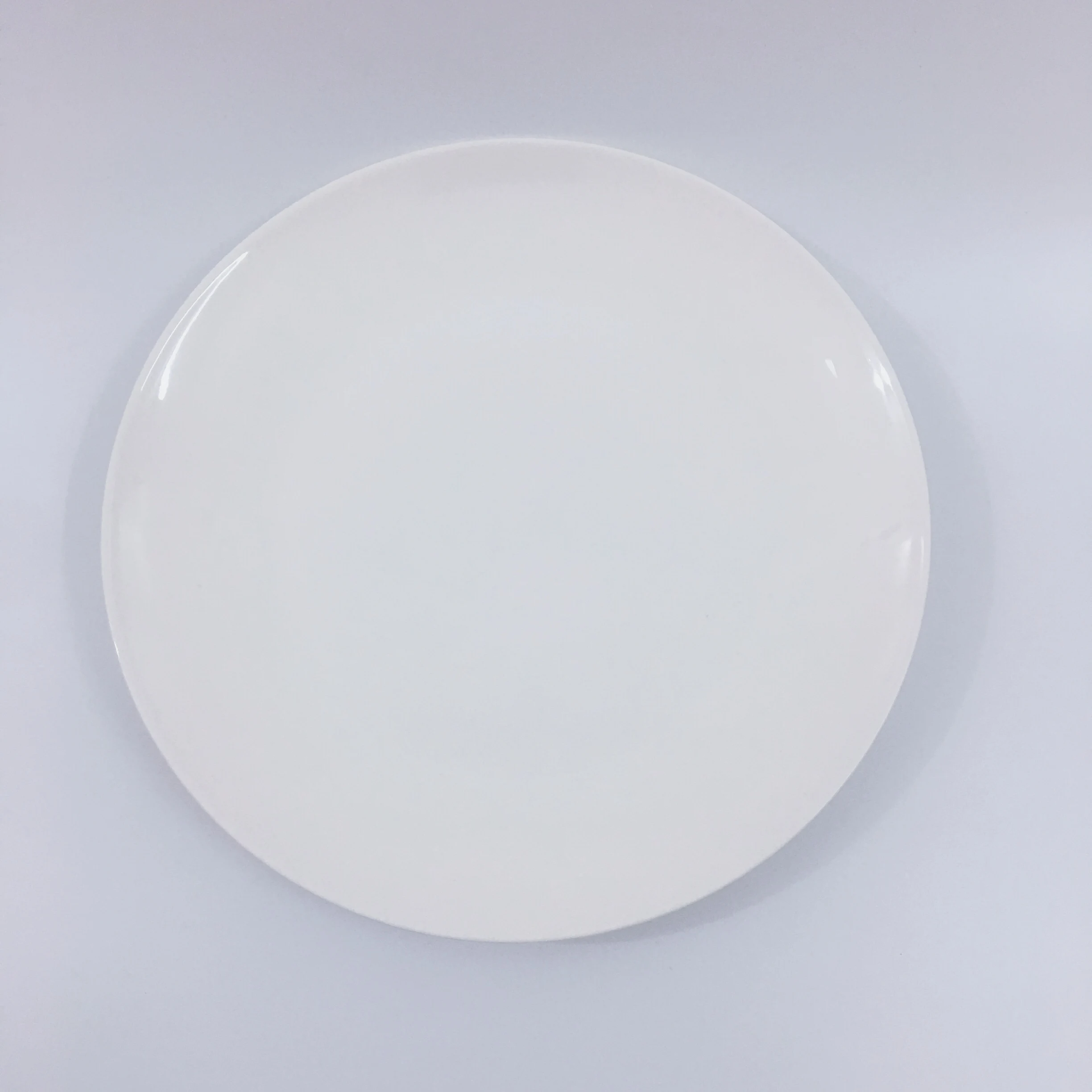 10 inch Cheap bulk packing unique dessert plate white ceramics square spaghetti italian pasta plate for wedding
