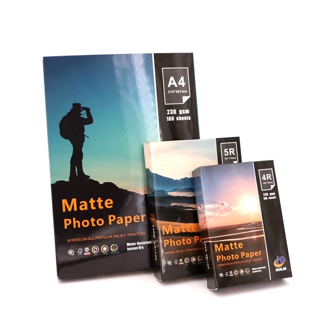 108gr Matte/Mate inkjet photo papel