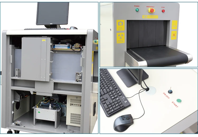 Factory price X ray Parcel Scanner Security Screening Equipment Cargo Baggage X ray Machine For Airport Subway