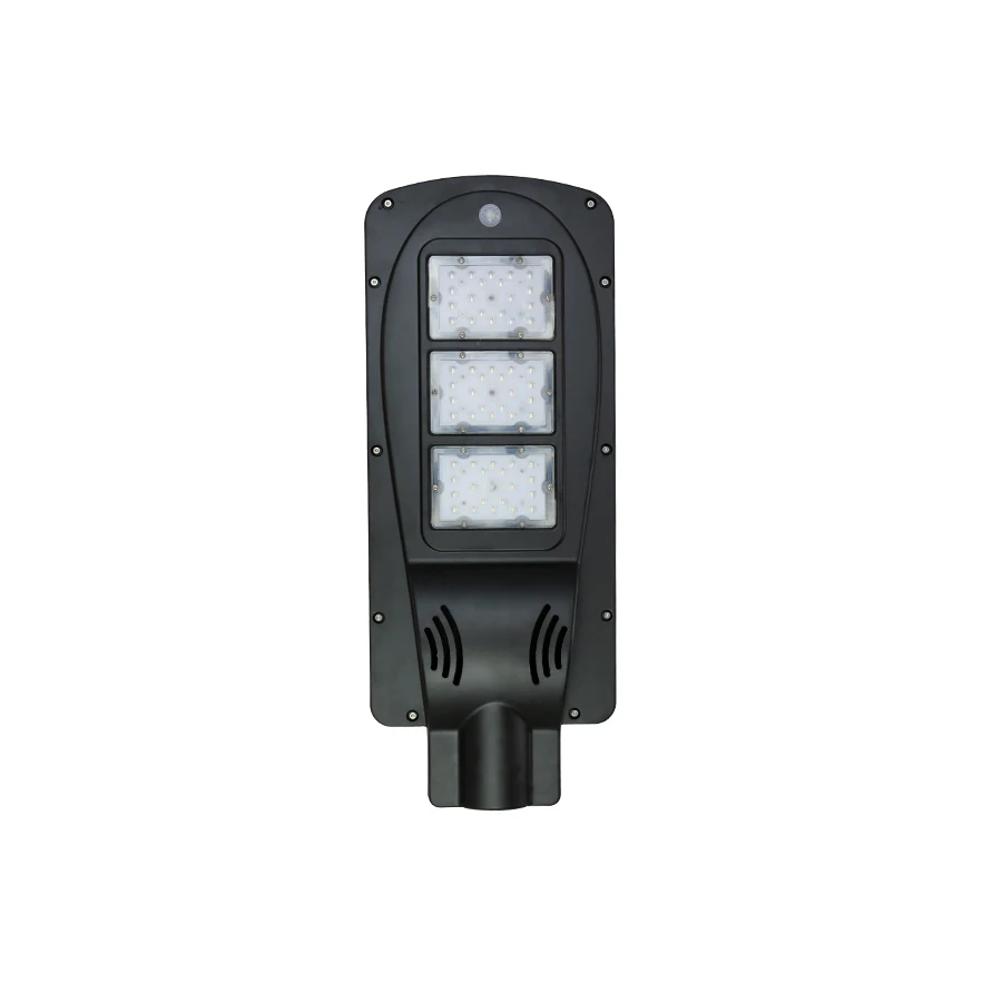 
50w solar LED street light with battery and panel 