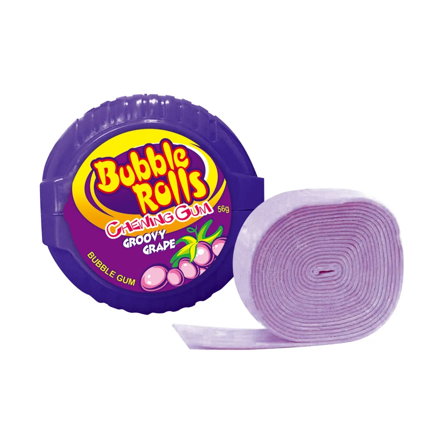 Super Long BUBBLE GUM ROLLS 56g BUBBLE TAPE