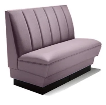 
Interstate Booth with Channel Back Pattern restaurant booth seating horizon back side sofa 