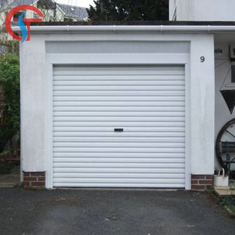 Motorized electric roller down shutter door,Remote electric roll down gate,Galvanized-steel electric roll down door