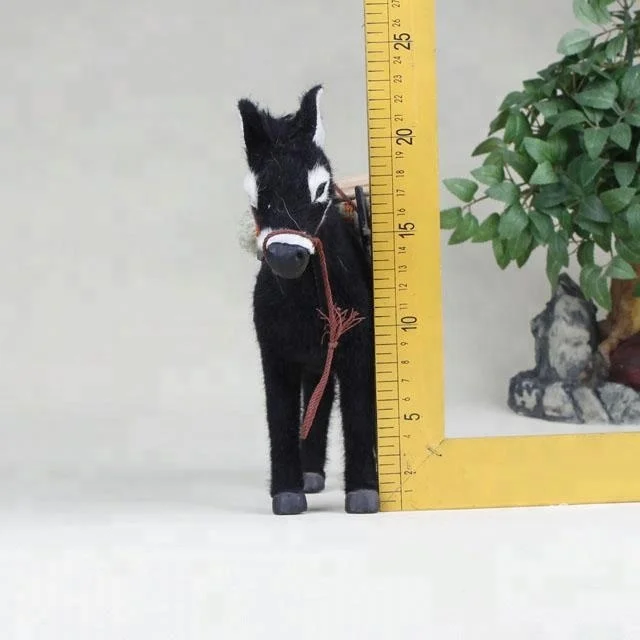 Реалистичная модель животного из фермы мини-размер имитация осла