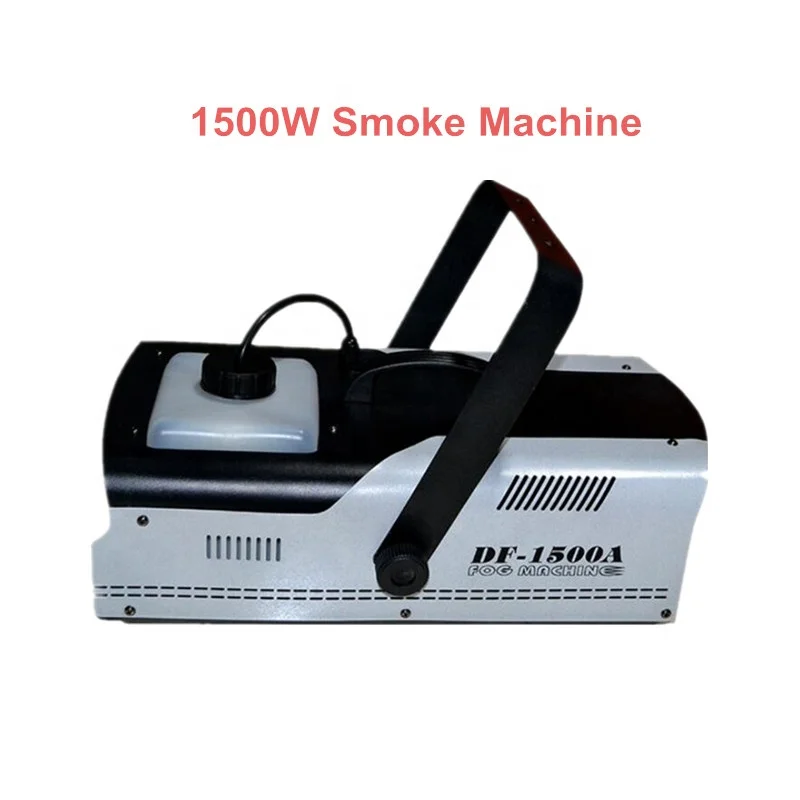 Stage prop mini smoke machine 1500w led fog smoke machine stage effect
