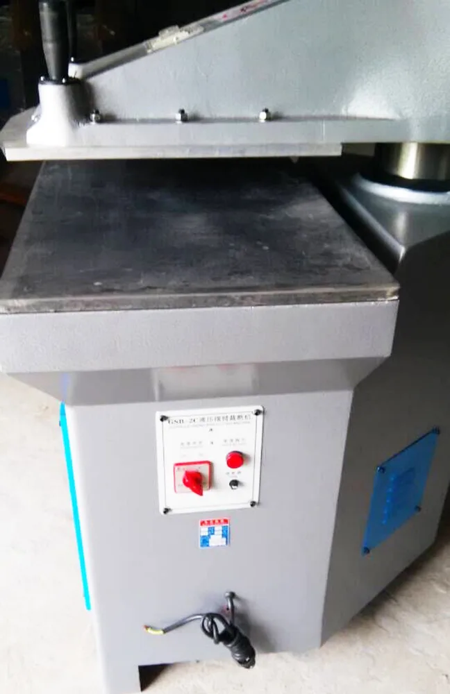 
20 Tons hydraulic swing arm shoe clicker/pressing machine 