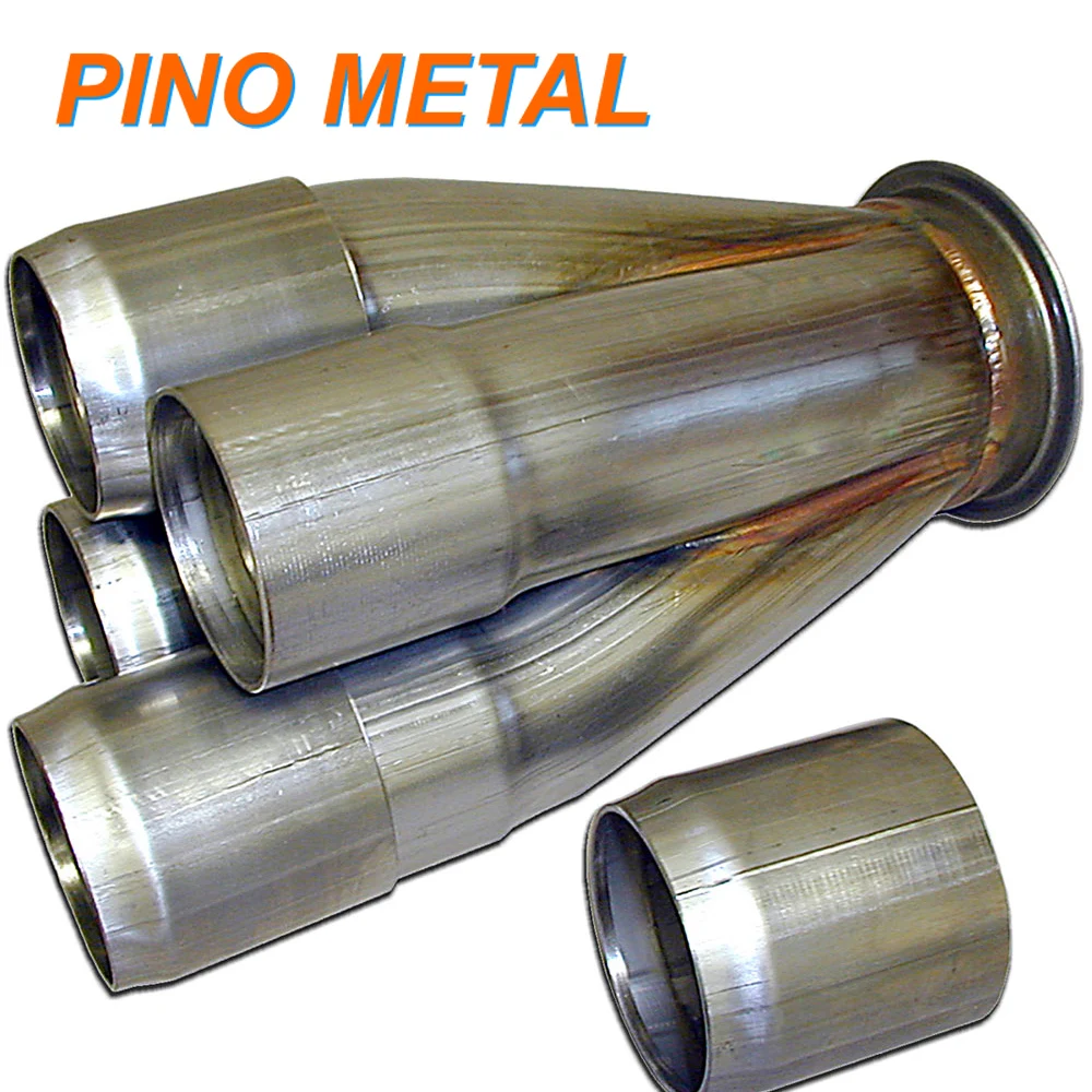 PINOMETAL Custom Stainless Headers 4-1 Merge Collector