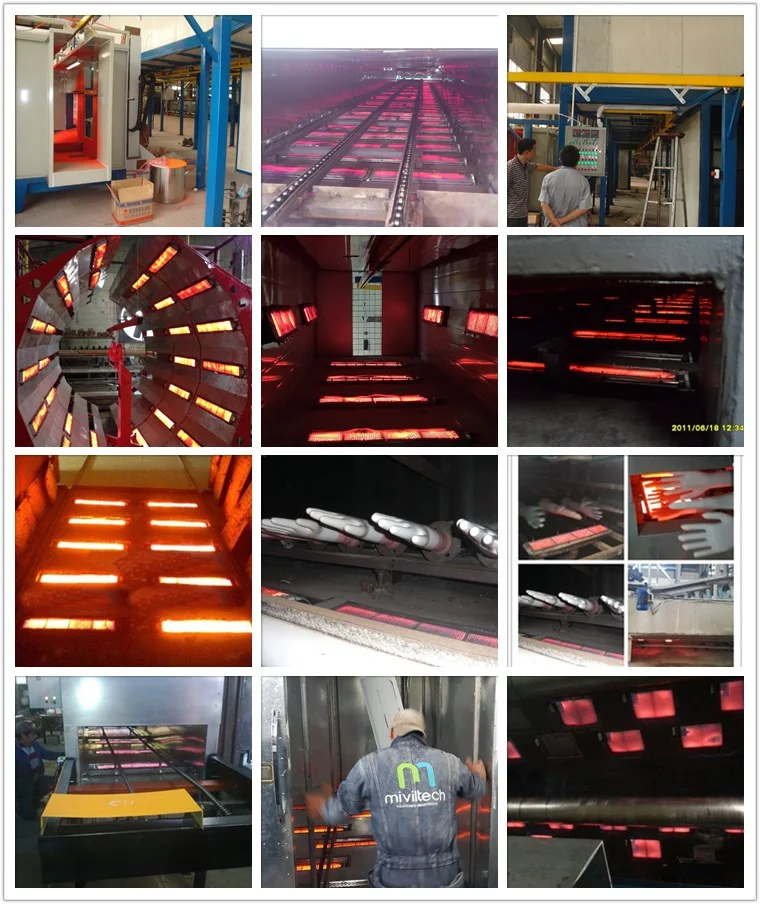 Environmental protection industrial Infrared gas burner for exhaust gas treatment oven
