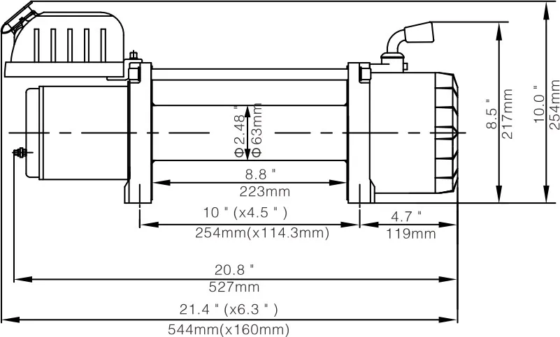 Runva производитель Китай горячие продажи идеальный эффективность лебедки для бульдозеров