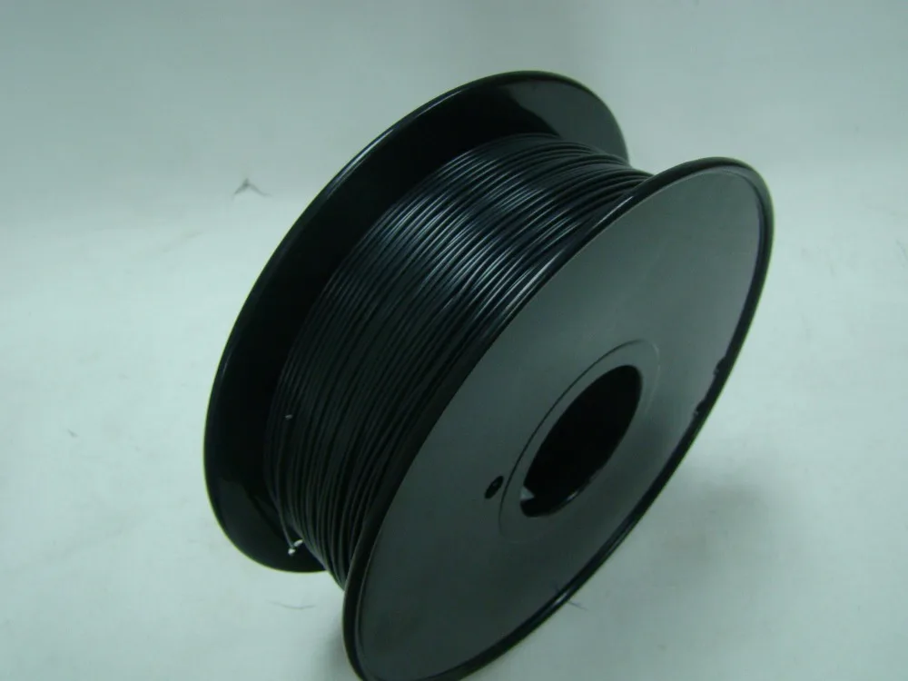 ABS Flame Retardant 3d printer filament black color 1.75mm