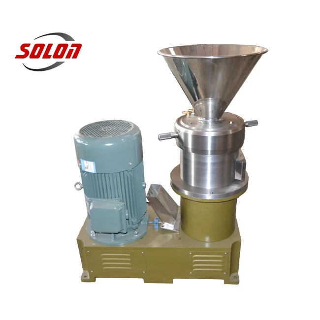 Tahini Sesame Thyme Tomato Sauce Tamarind  Paste Tiger Nuts Processing Grinding Machine