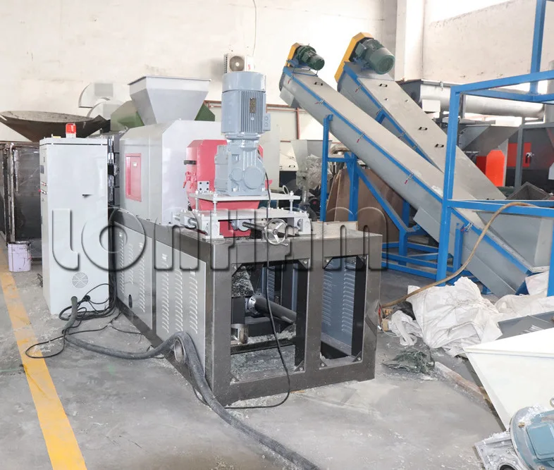 High Capacity Plastic PE PP Agriculture Film Squeeze Dryer Machine