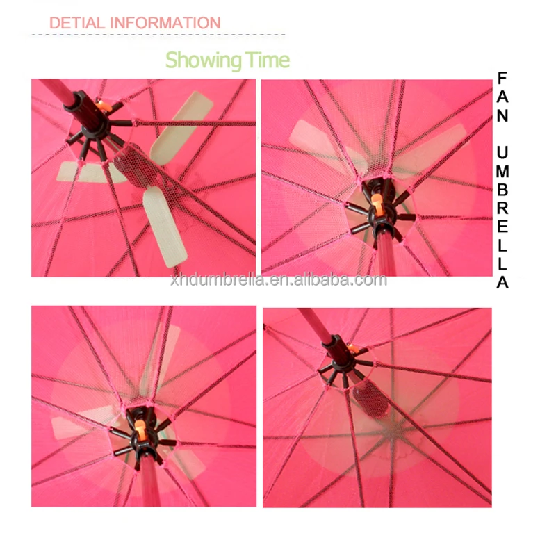 2019 new fan umbrella and patent umbrella with fan inside
