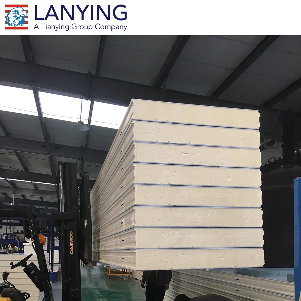 freezer camlock PU sandwich panel cold room PU sandwich panel for sale