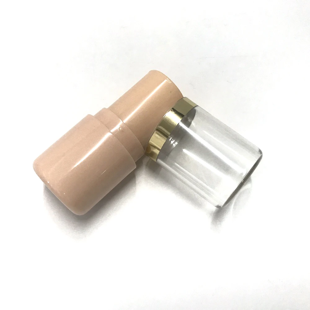 Customized Color Hot Stamping Empty Plastic Material Cosmetics Container Round Foundation Concealer Stick Tube