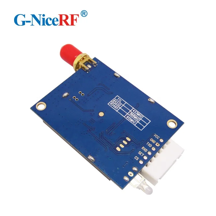 G-NiceRF Wireless Transceiver Module SV651 TTL/RS232/RS485 RF Transmitter and Receiver for Remote Control Telemetry