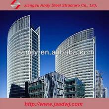 hot sale prefabricated high rise steel buildings