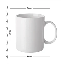 Blank Polymer Coated 11oz Sublimation Mugs & Gift Boxes, 36 Pack