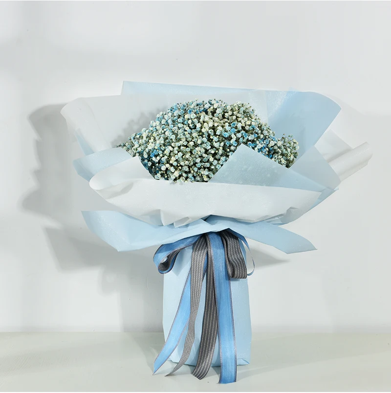 
SHINY waterproof paper sheet solid plastic cellophane wrapping specialty paper 