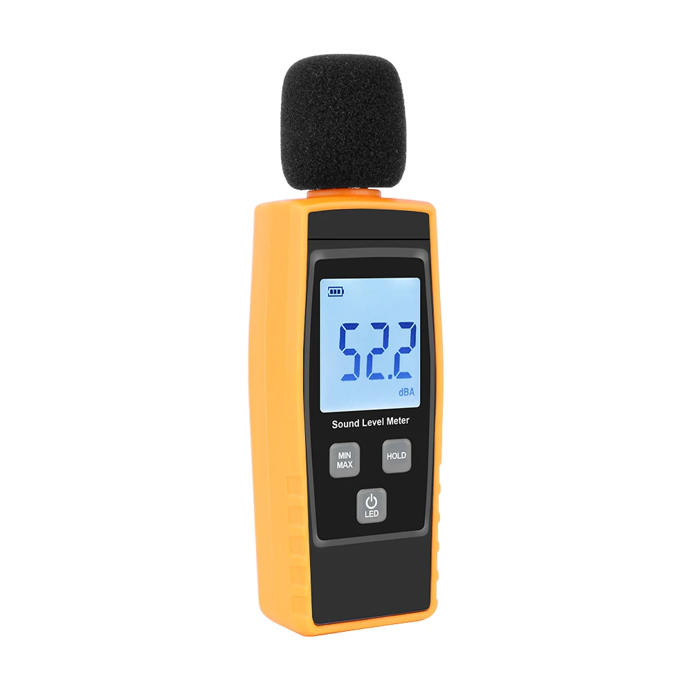 Digital Sound Level Meter Noise Audio Decibelimetro 30-130dBA Noisemete Decibels Noise Decibel Monitor Tester
