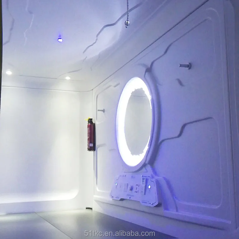 Biggest designer and manufacturer in China supply capsule hotel bed capsule bunk bed fireproof capsule bed