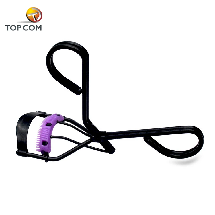 Professional precision black eyelash hair curler plastic