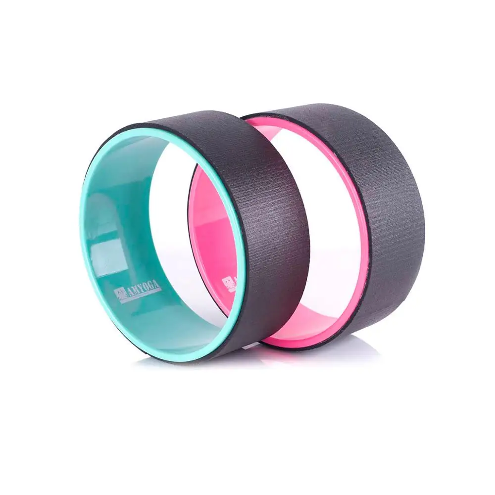 BSCI factory Yoga Accessory ABS Yoga Balance Wheel Fitness Gym Exercise strong and druable Yoga Wheel