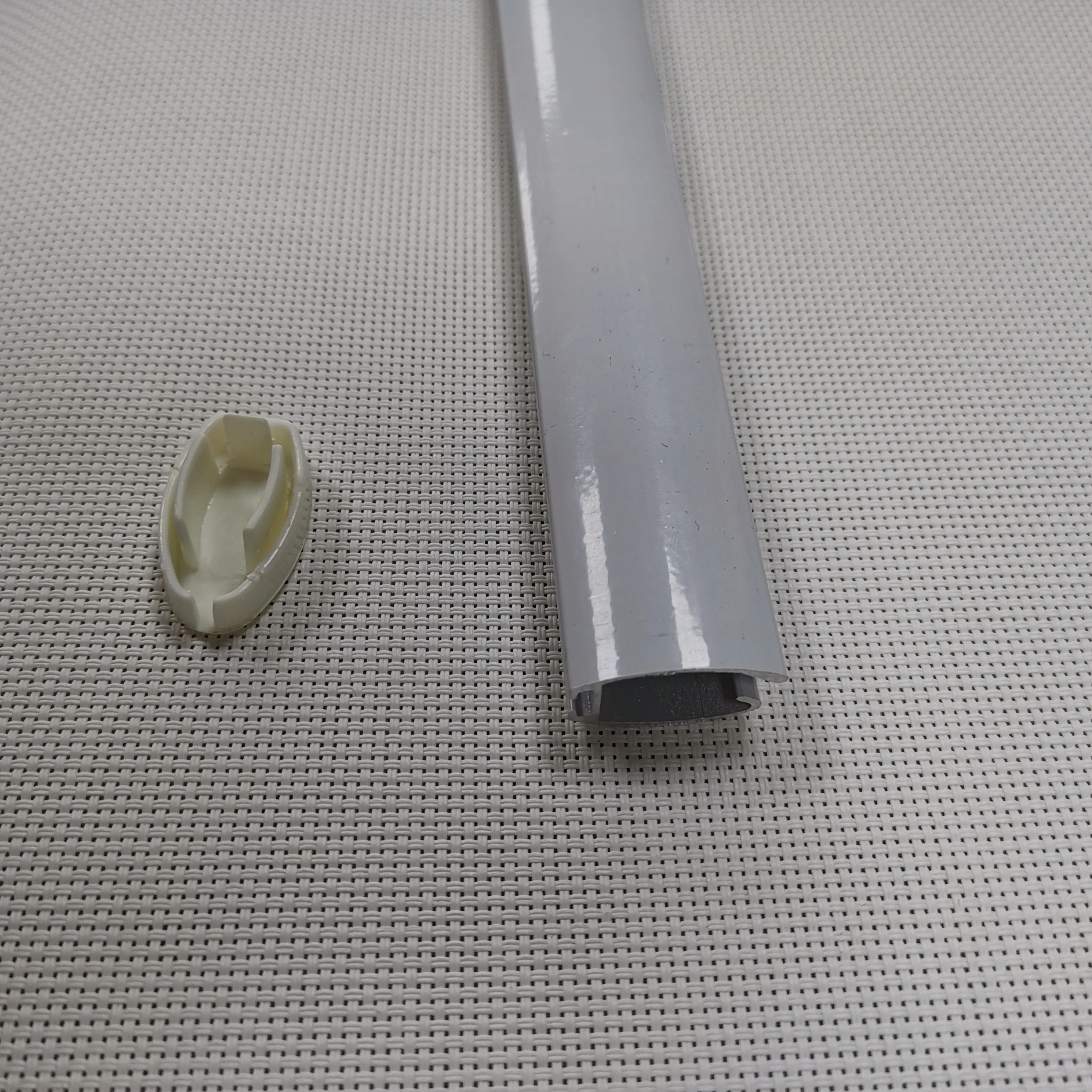 Haoyan Aluminum 38mm tube bottom rail roller zebra blinds brackets accessories