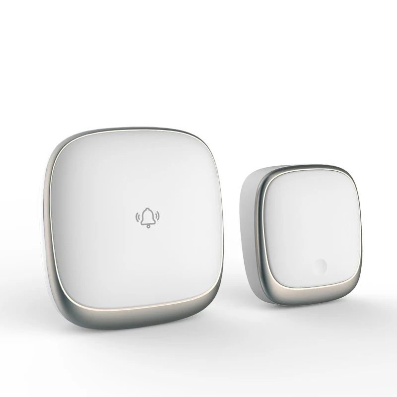 
Экстренный светодиодный светильник с дистанционным управлением, внешний экологичный семейный белый дверной звонок, электрический беспроводной дверной звонок 