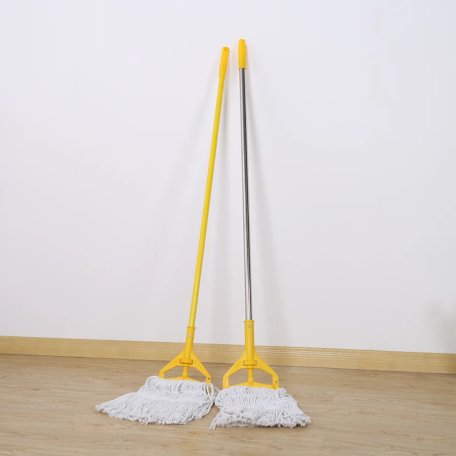 320g 2 sizes aluminum handle cotton mop clip mop