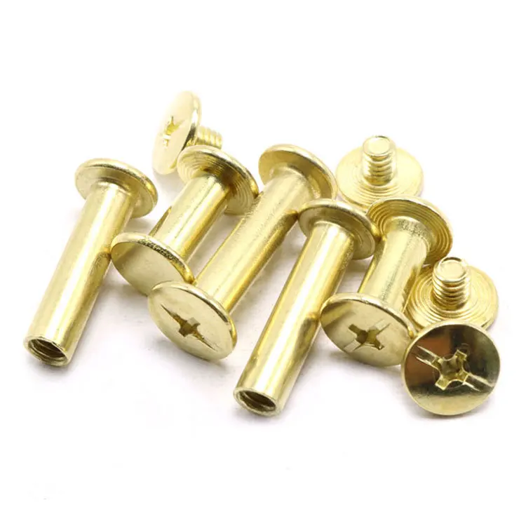 M3 M4 brass male female screws for chair