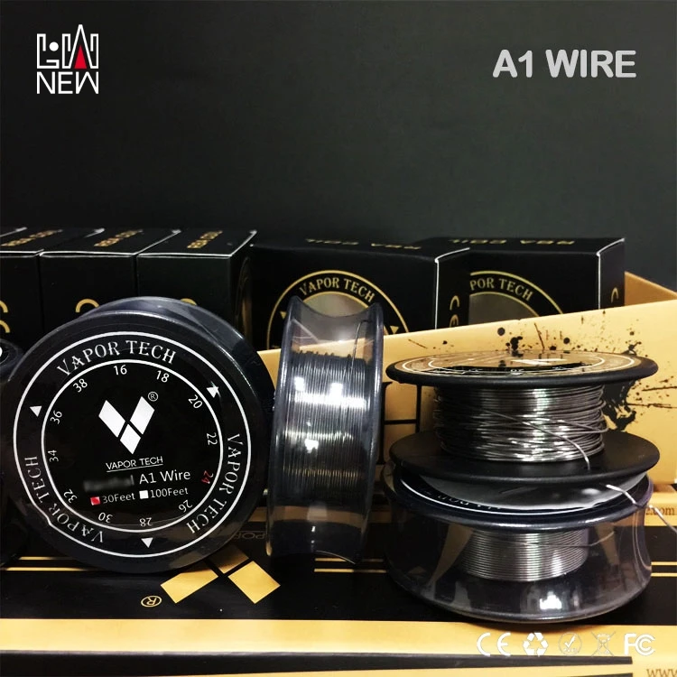 
Kan A1 wire Authentic Vaportech A1 resistance 24g 26g RDA prebuilt-coil wholesale manufacture 