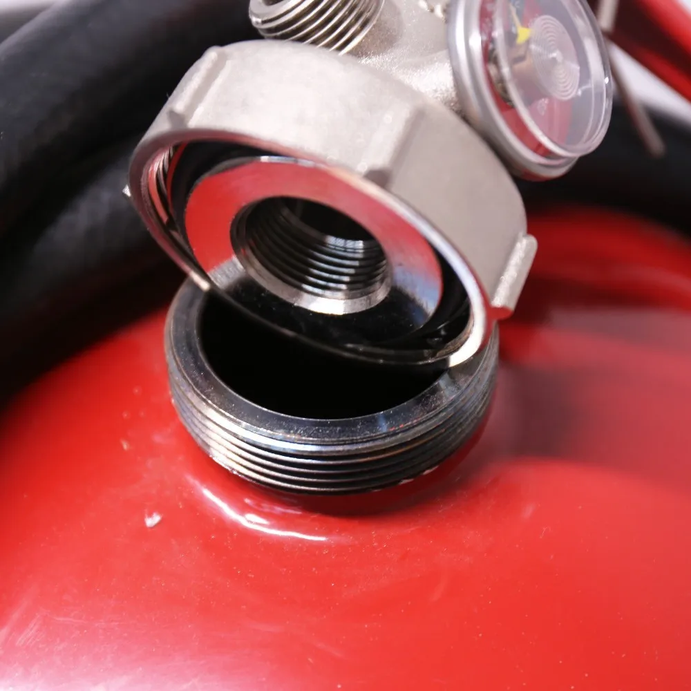 Howdy new resign reliable 30% parts for 50kg abc wheeled dry powder fire extinguisher