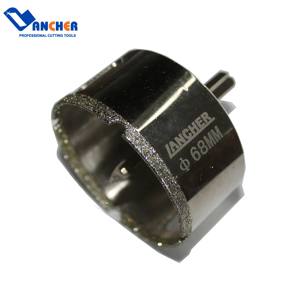 Lancher Electroplated For Making Holes In Glass Diamond Core Drill Bit