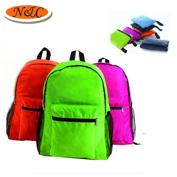 China Alibaba supplier lightweight softback,waterproof sports leisure foldable backpack