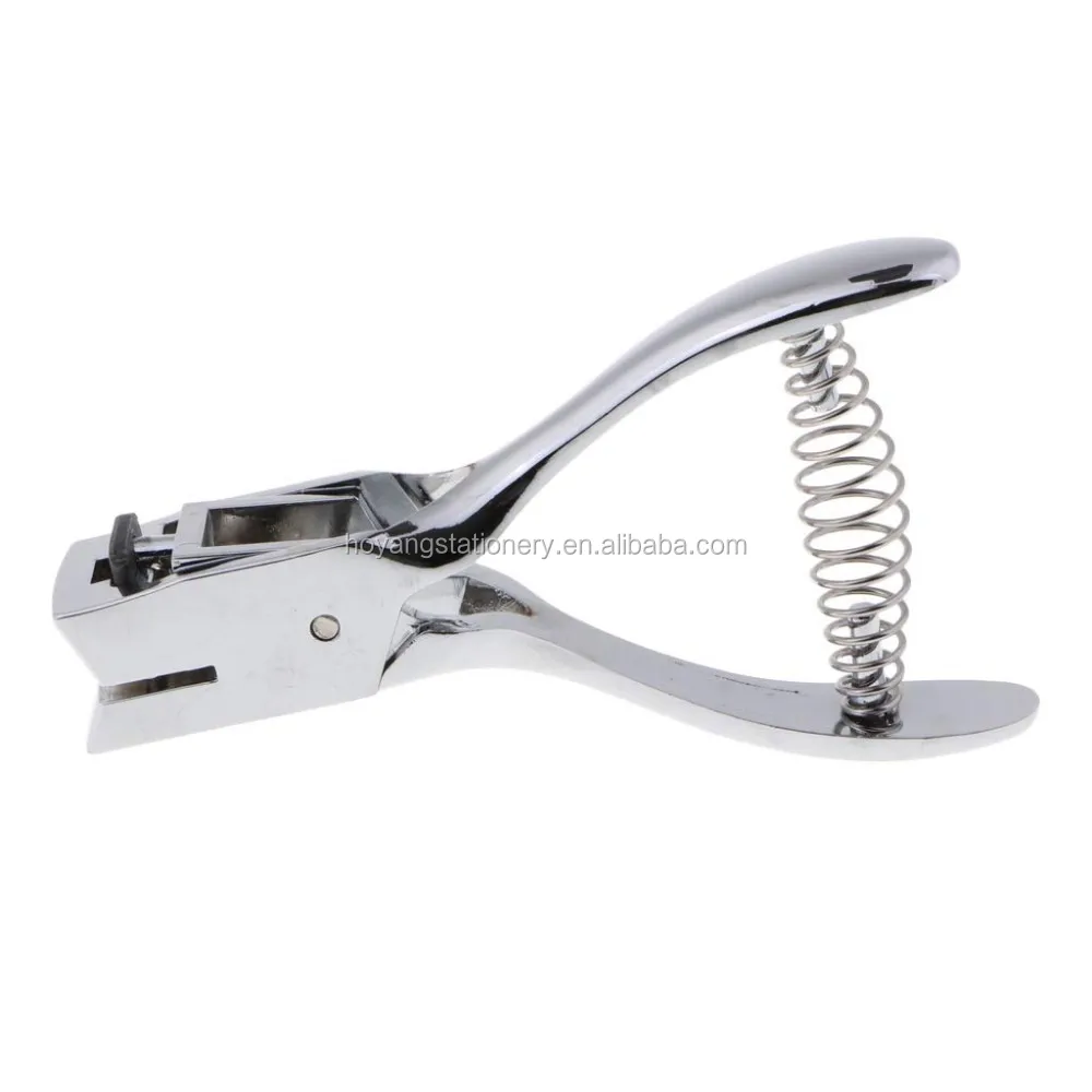 Поставки от производителя индивидуальный офисный маленький дырокол для одного отверстия ручной Дырокол бумаги и металла