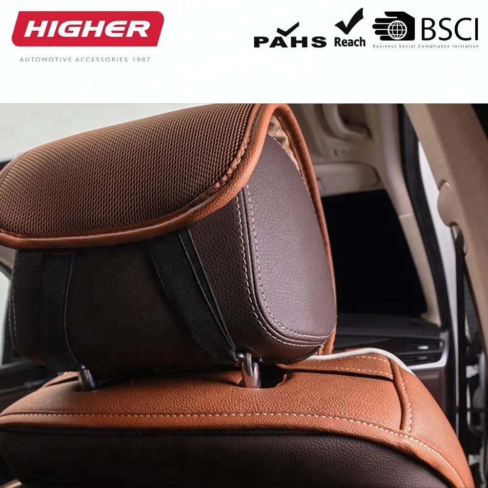 SZ8005 China factory designer new bus car seat strap headrest cover