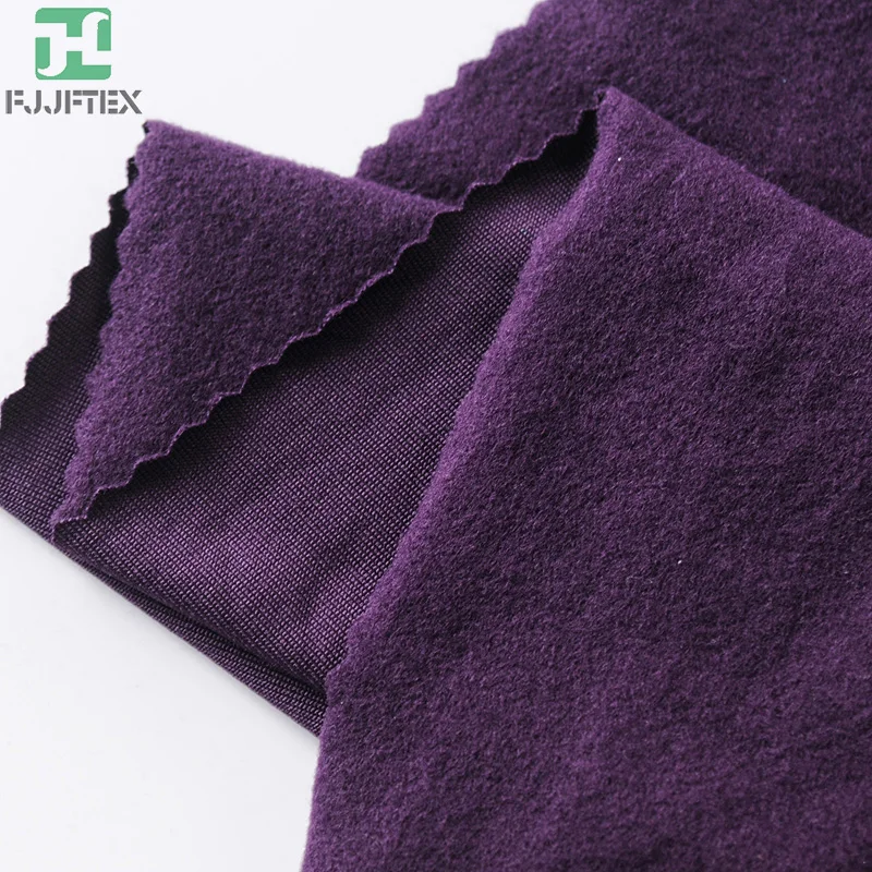 12/88 spandex polyester 4 way stretch tactel lycra fabric for thermal cloth