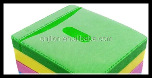 High Quality CD & DVD PP Protective Sleeves Double Sided CD Plastic Bags