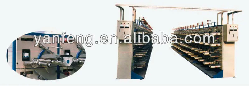 High speed single-spindle magnetic bobbin winding machine for pp woven bag
