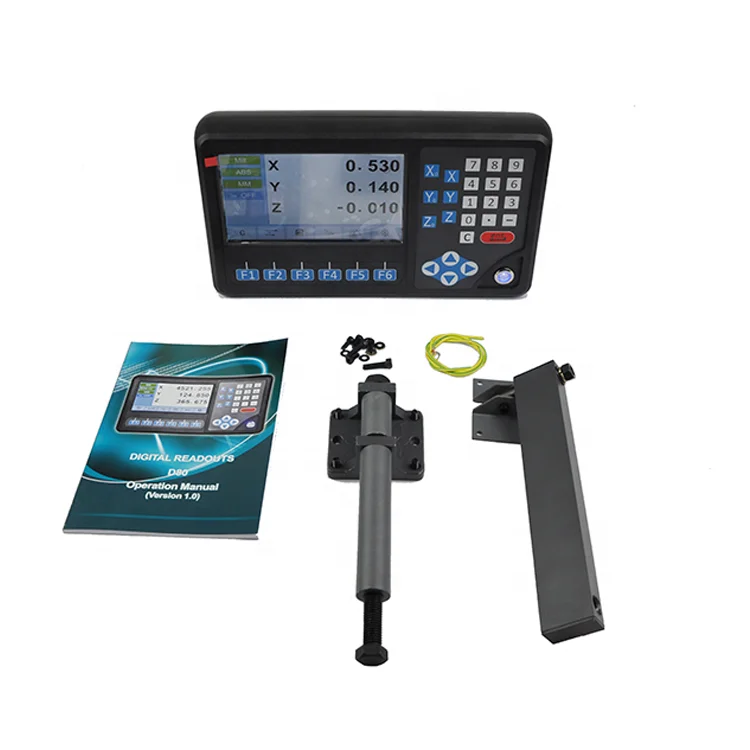 TTL/RS422 Ditron Dro Lathe Machine Digital Readout LCD Screen Muti-function for Lathe Machine