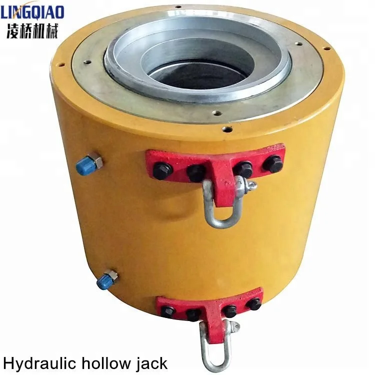 100 Ton 250 Ton 300 Ton 500 Ton Long stroke portable high pressure electric hydraulic cylinder hollow jack