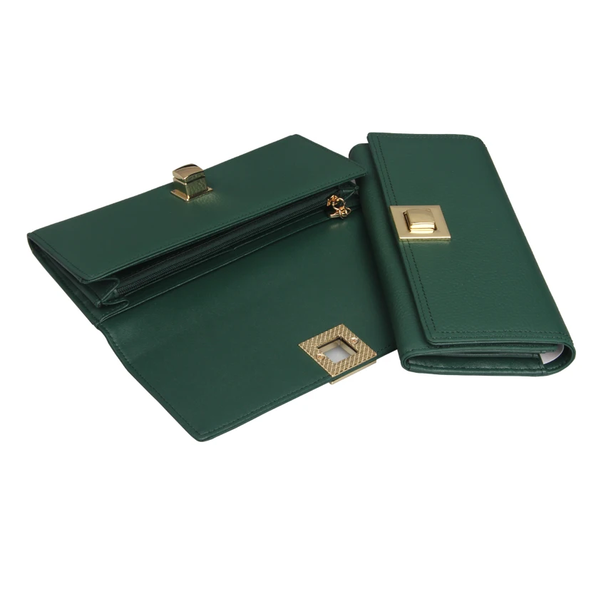 Женский Длинный кошелек из натуральной кожи