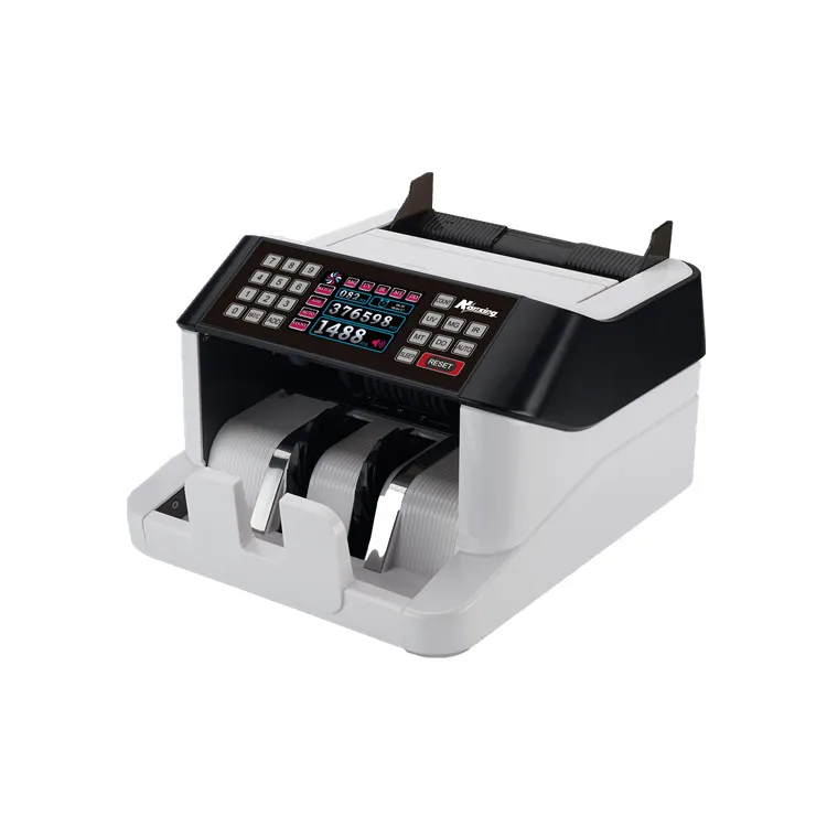 Multi Functional Myanmar Philippines Mix Value Banknote Fake Money Detector Bill Counter Machine