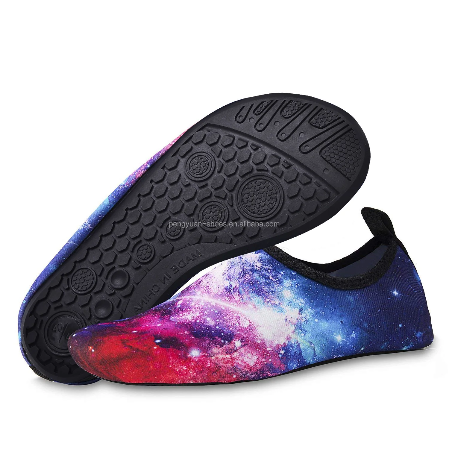 
Galaxy color Customize Quick Drying beach aqua Water Skin Shoes 