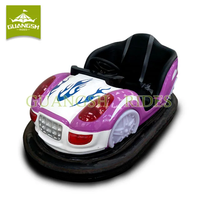 48/90V Colorful amusement kiddie rides classic bumper car