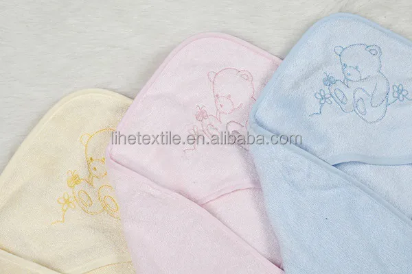 High Quality Soft Wholesale Bamboo Baby Kids Hooded Towel
