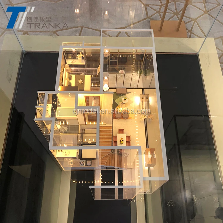 Hot sell architectural scale model furniture , miniature interior model