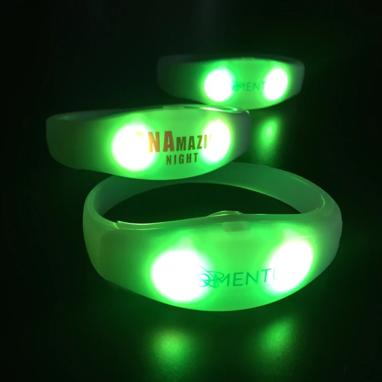 Summer 2024 Concert NEW Arrivals Wristband LED DMX Wireless RGB LED Controller Bracelet